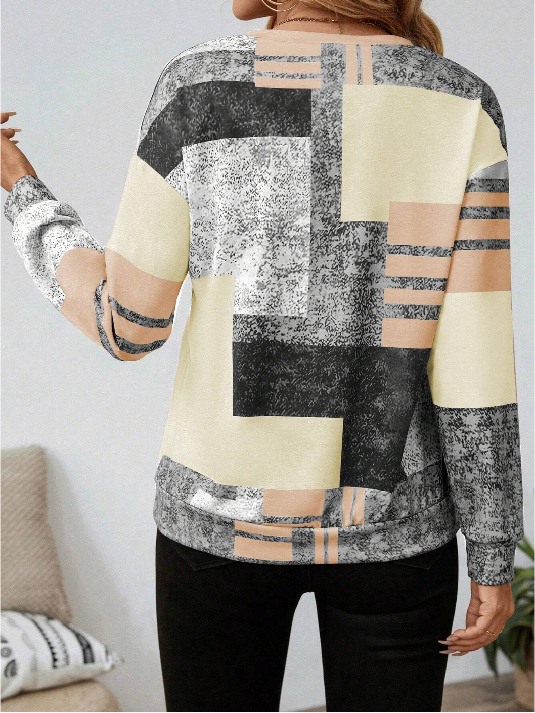 Clara | Modern Patchwork Top