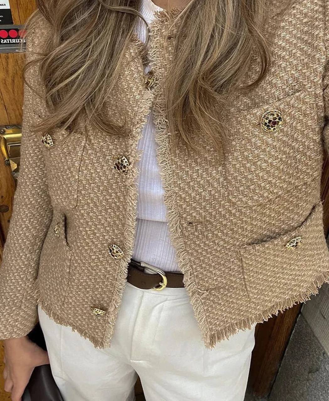 Joni | Chic Bouclé Jacket