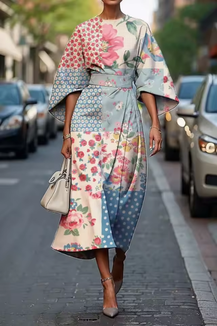 Edrica | Elegant Floral Dress