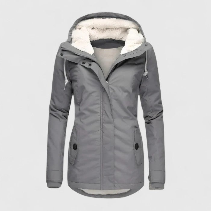 Judy | Warm Waterproof Hooded Coat