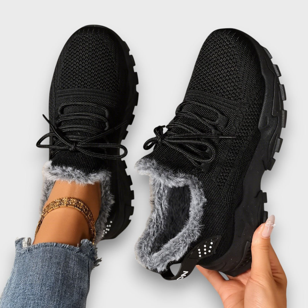 Beverly | Lace-Up Winter Sneakers