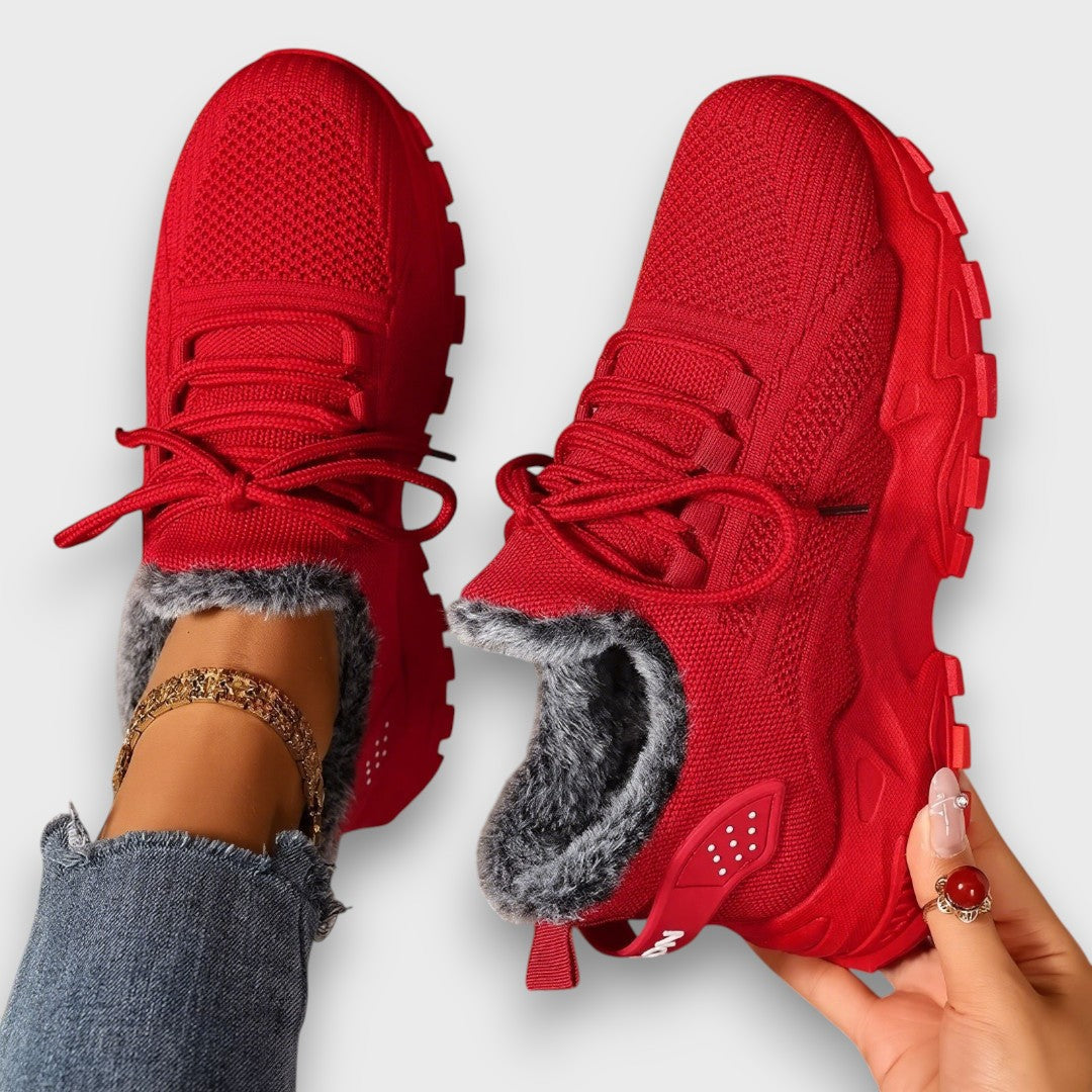 Beverly | Lace-Up Winter Sneakers