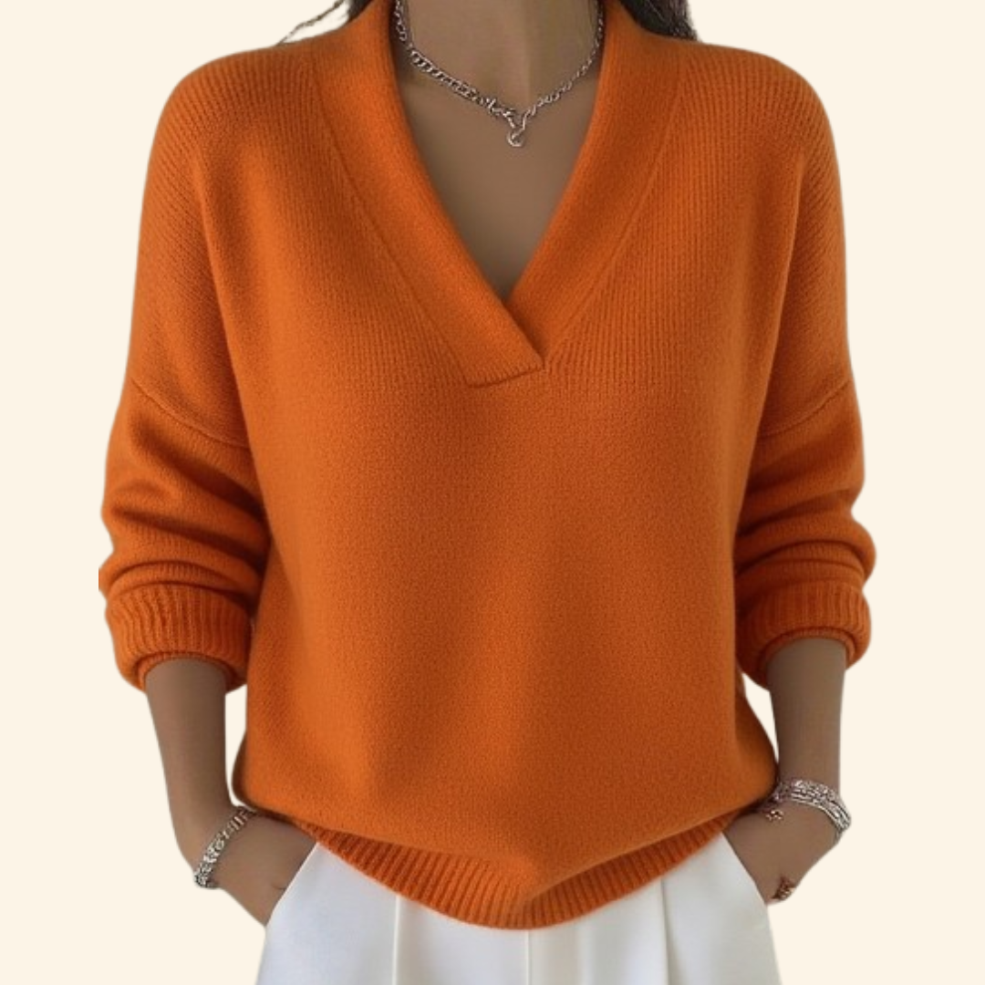 Margot | Classic V-Neck Sweater