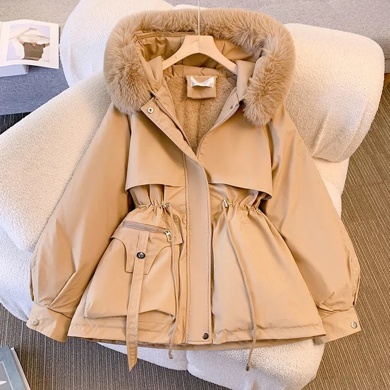 Melanie | Cozy Fur-Trim Winter Parka