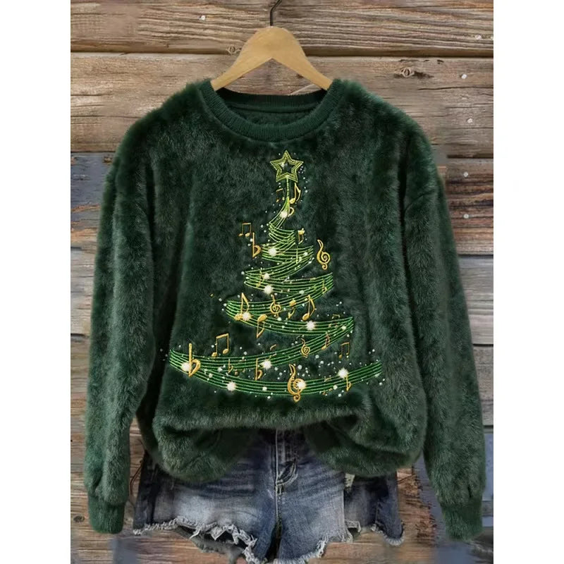 Hazel | Holiday plush sweaters