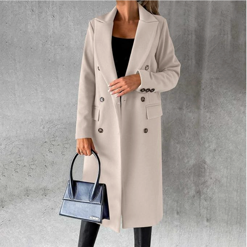 Janice | Classic Wool-Blend Coat