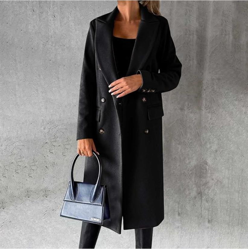 Janice | Classic Wool-Blend Coat