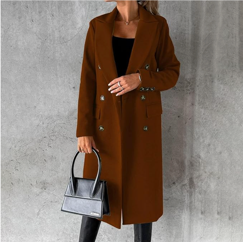 Janice | Classic Wool-Blend Coat