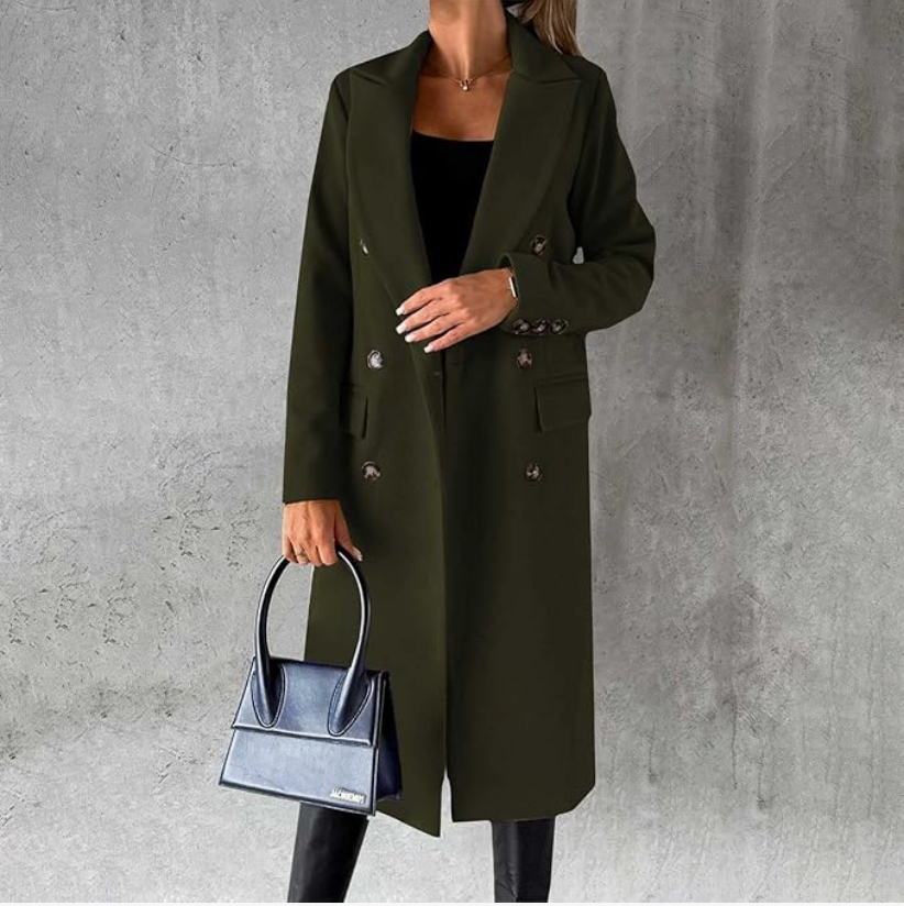 Janice | Classic Wool-Blend Coat