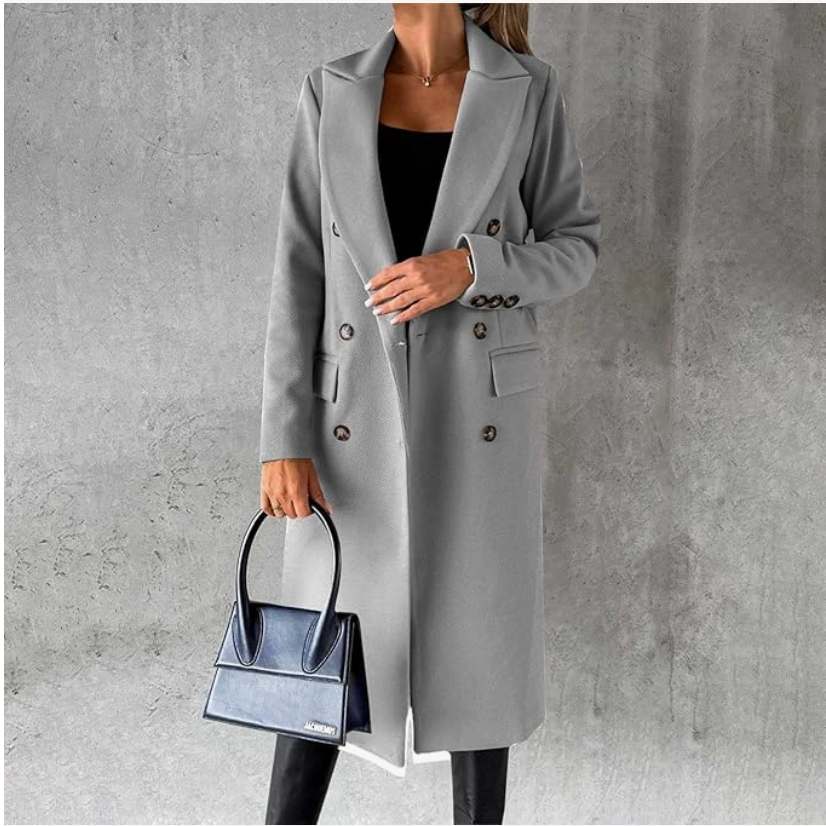 Janice | Classic Wool-Blend Coat