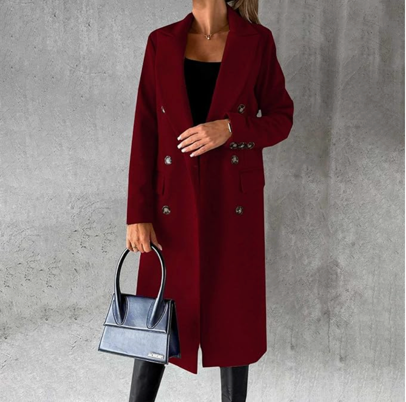 Janice | Classic Wool-Blend Coat