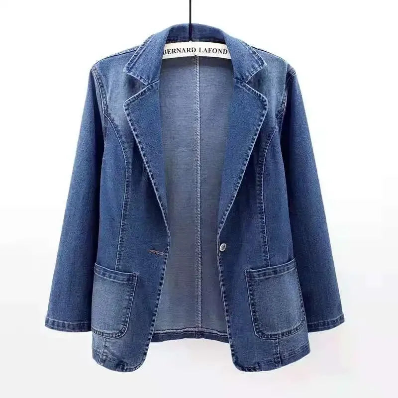 Lara | Light Denim Cotton Jacket