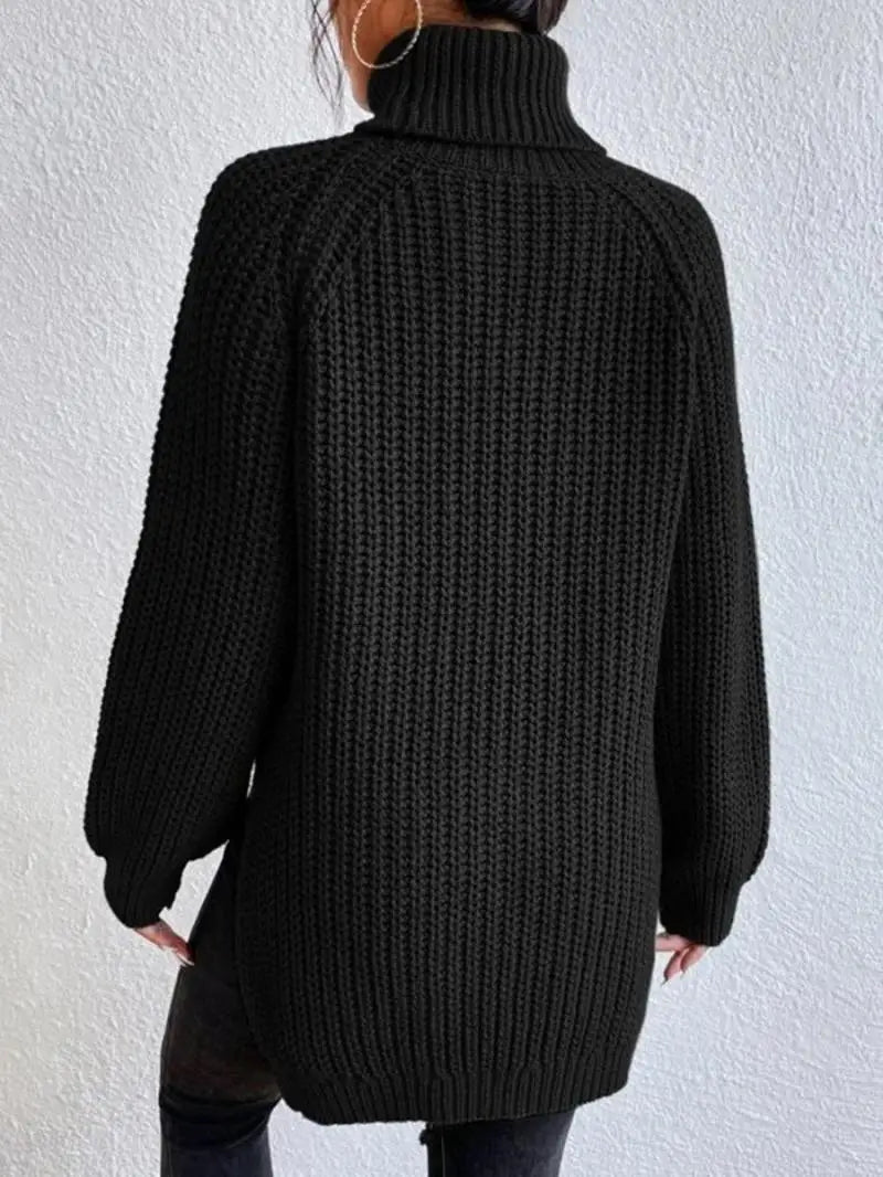 Mia™ - Comfortable Turtleneck Long Sweater