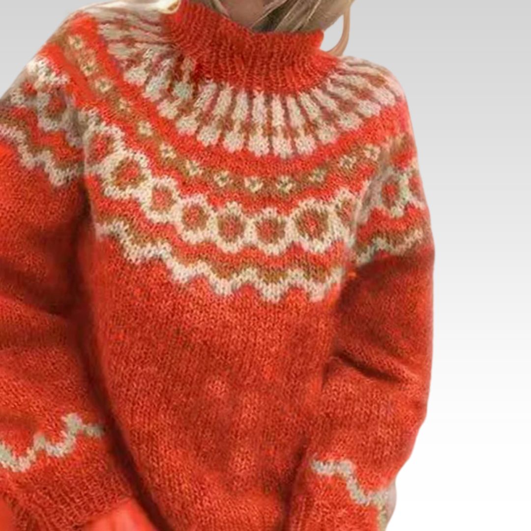 Hazel | Cozy Nordic Turtleneck Sweater