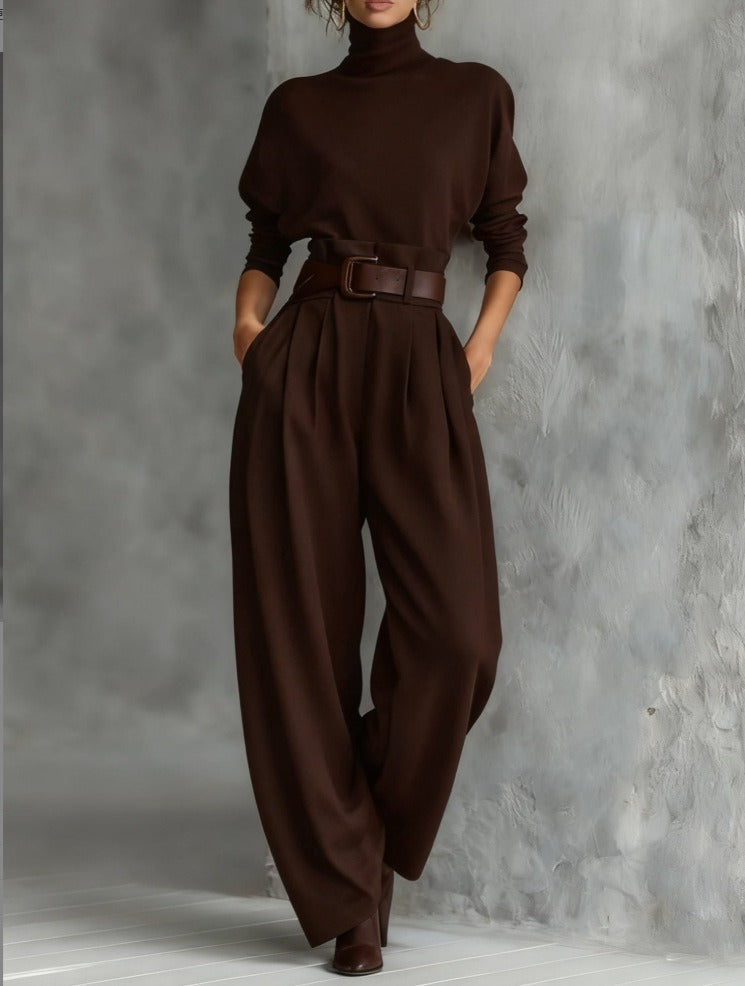Juliet | Elegant Turtleneck Jumpsuit