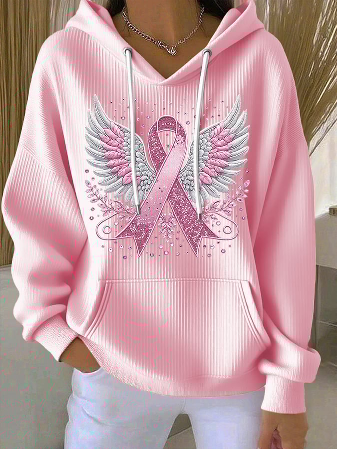Hope & Strength – Ribbon Angel Sweater