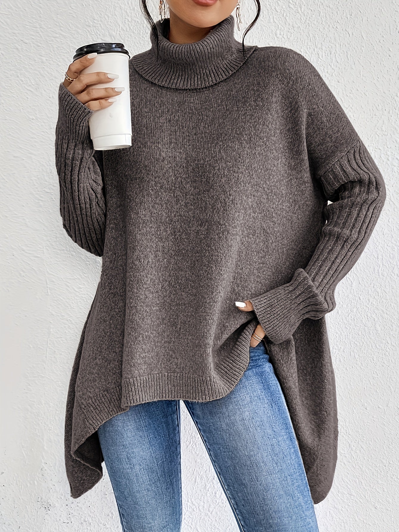 Laila | Cozy Oversized Turtleneck
