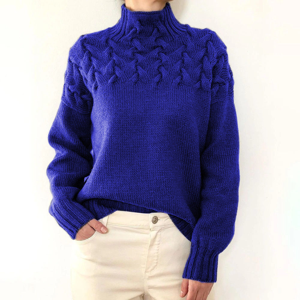 Janet | Cozy Turtleneck Knit Sweater