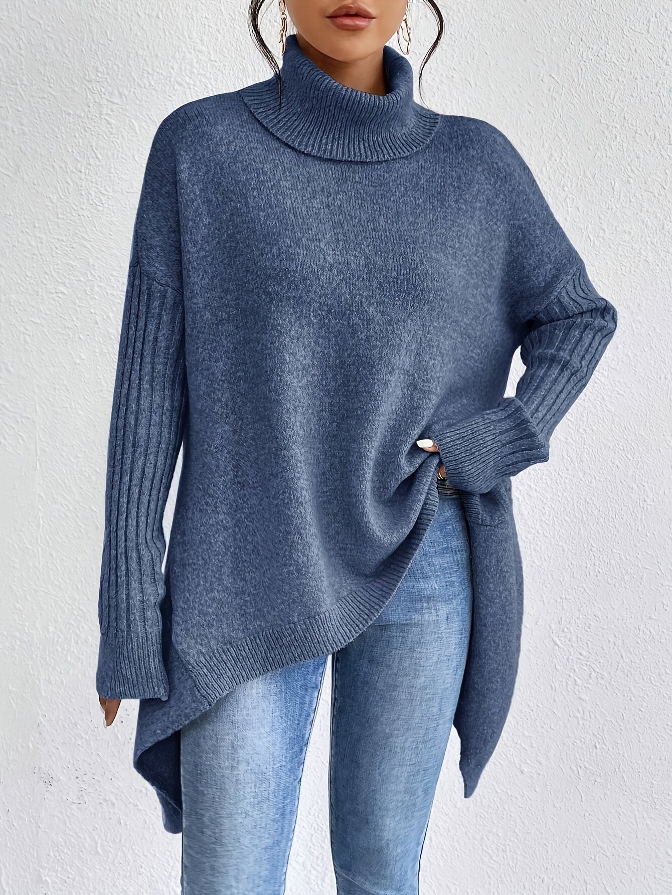 Laila | Cozy Oversized Turtleneck