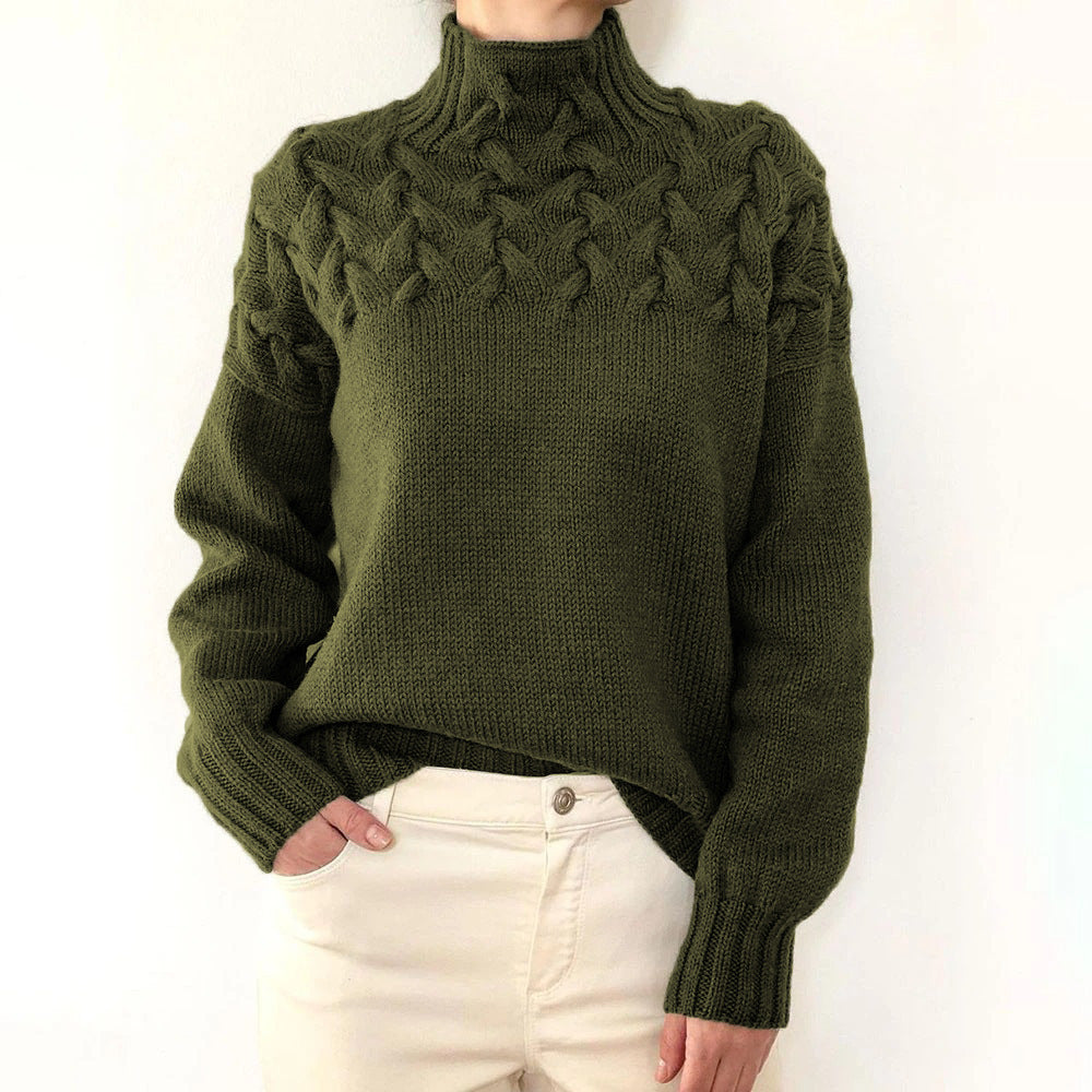 Janet | Cozy Turtleneck Knit Sweater