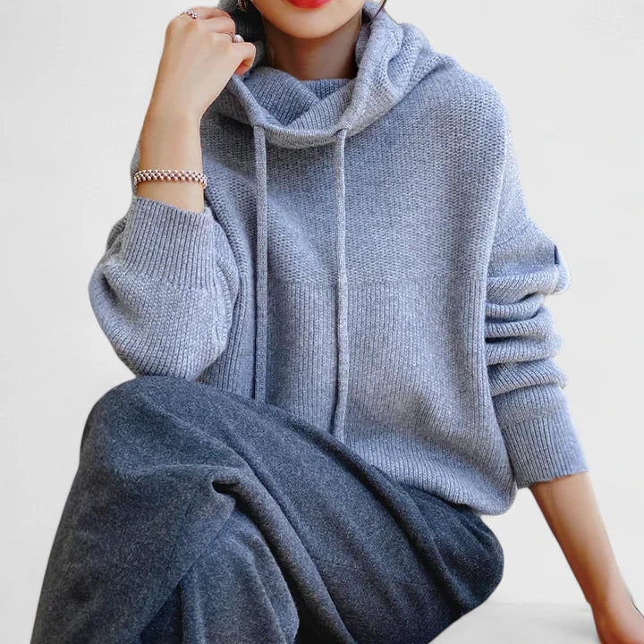 Margaret | Soft Comfort Knit Hoodie