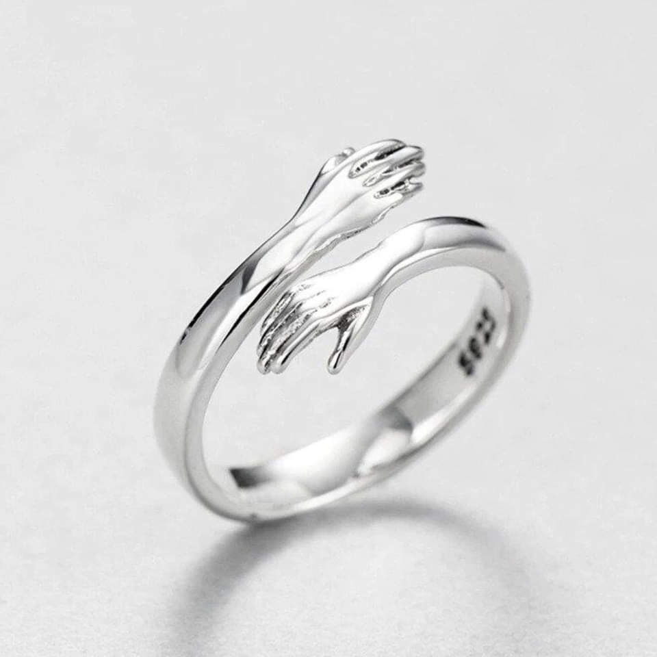 Adjustable Silver Kram Ring