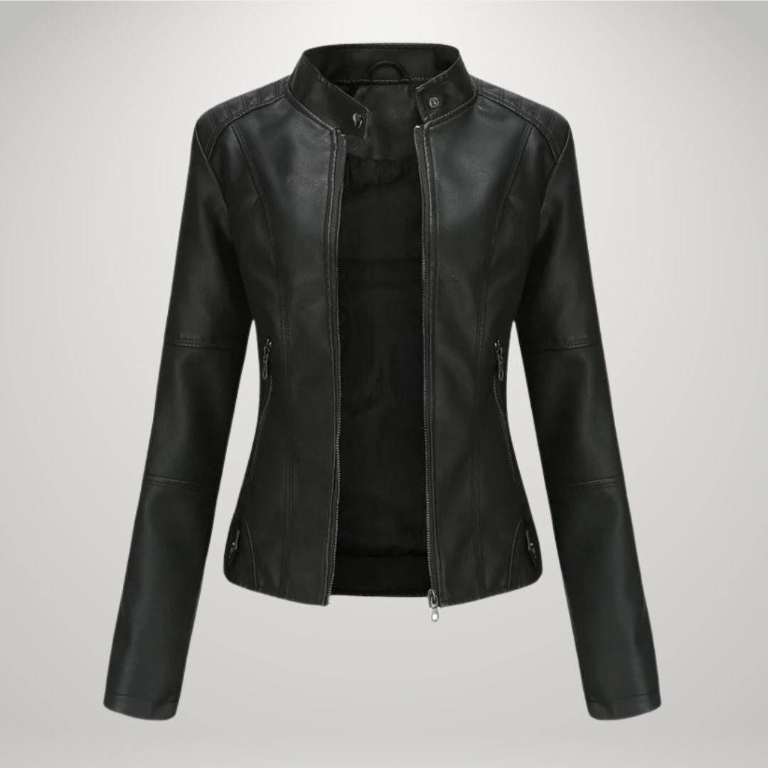 Ludmila™ | Elegant Moto Jacket
