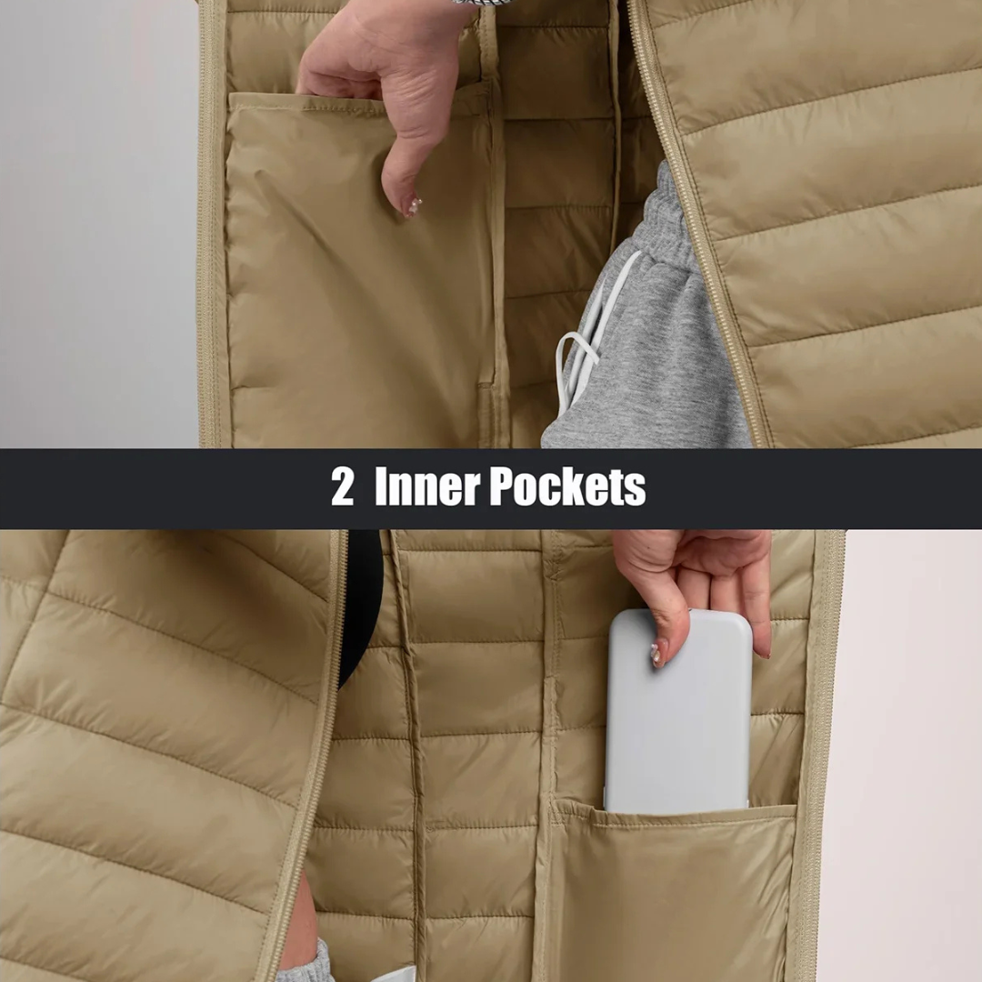 Janice | Lightweight Puffer Down Jacket