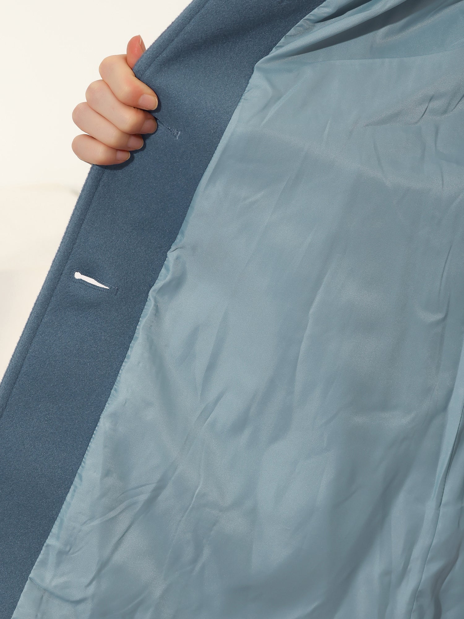 Celeste | Single Breasted Winter Trench Coat