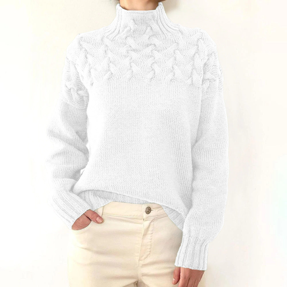 Janet | Cozy Turtleneck Knit Sweater